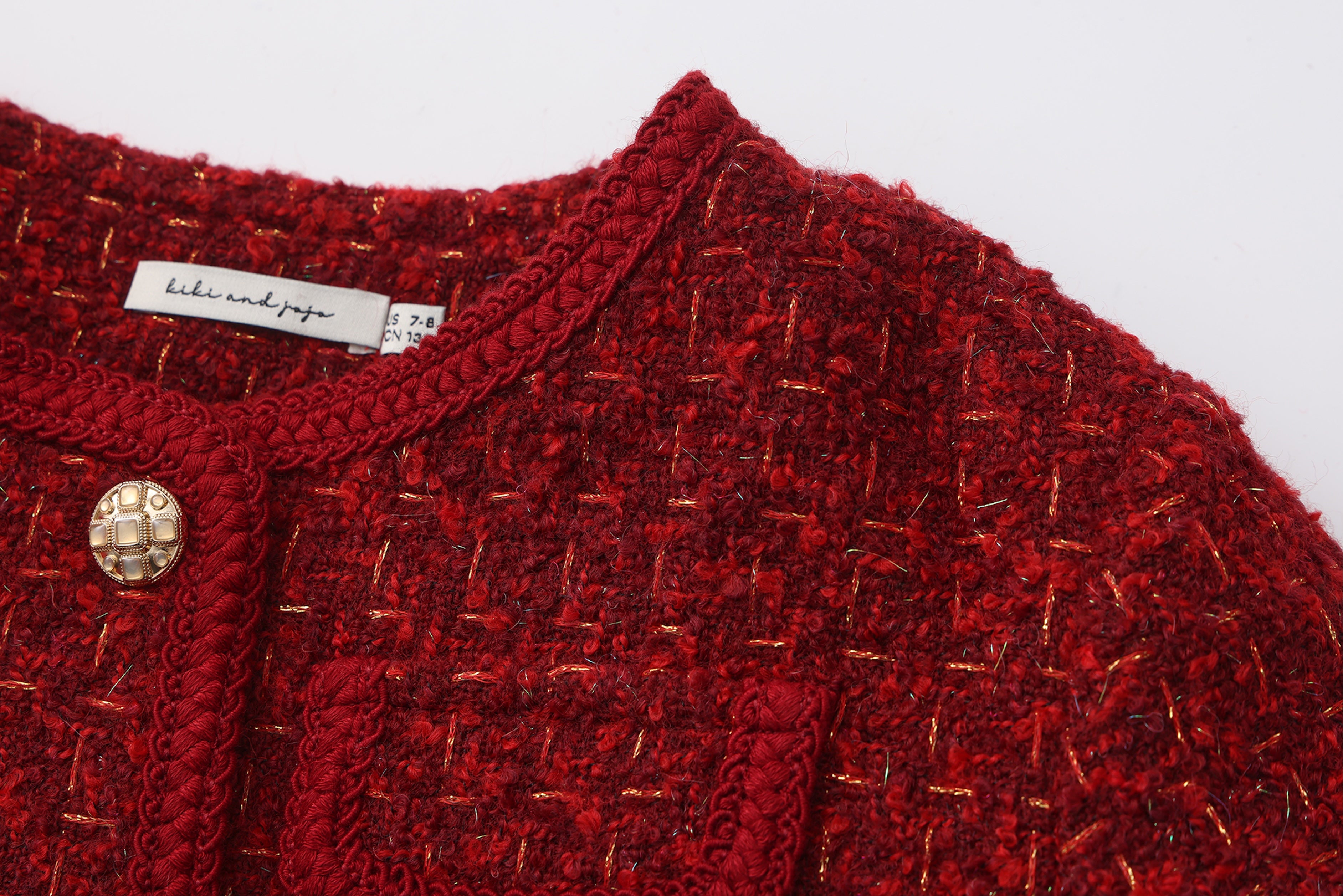 The Ruby Maison Tweed Quilted Jacket