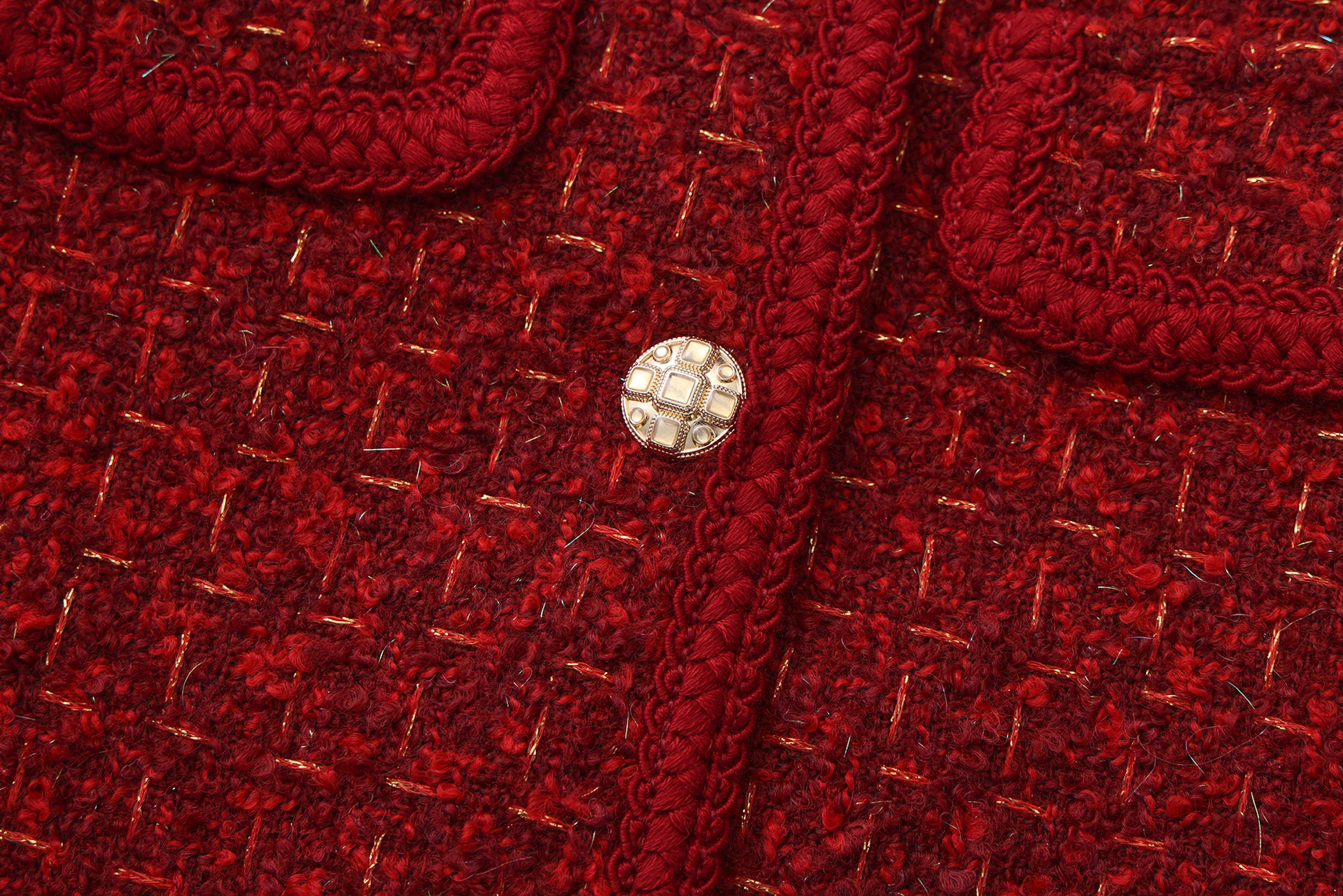 The Ruby Maison Tweed Quilted Jacket