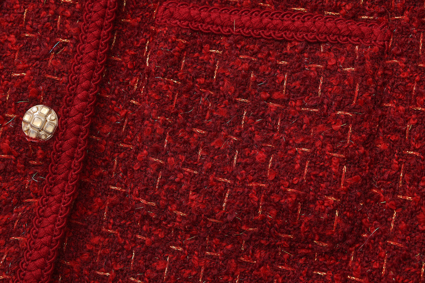 The Ruby Maison Tweed Quilted Jacket