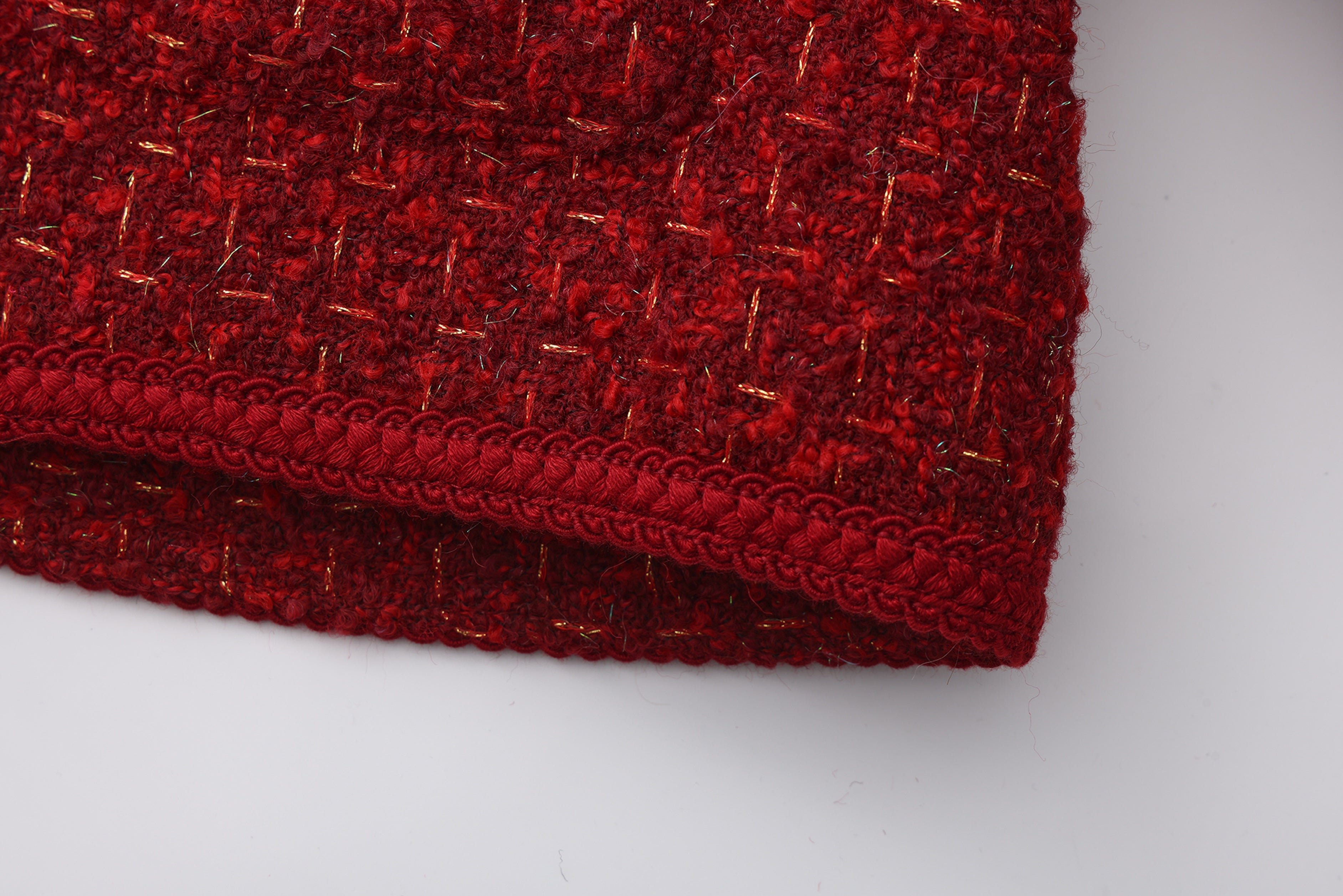 The Ruby Maison Tweed Quilted Jacket