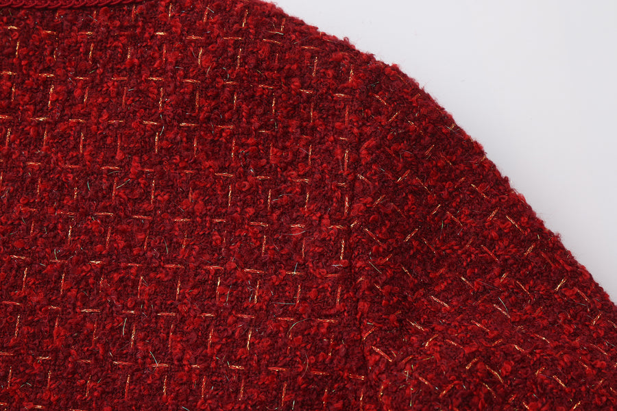 The Ruby Maison Tweed Quilted Jacket