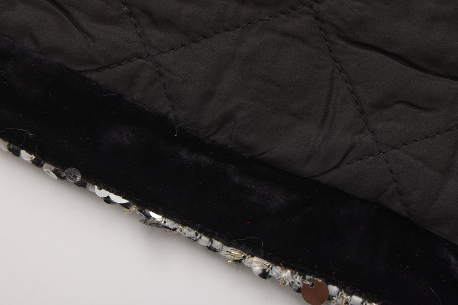 The Silver Gala Quilted Tweed Jacket