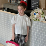 Petal Collar Lace Blouse