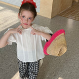Petal Collar Lace Blouse