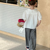 Petal Collar Lace Blouse