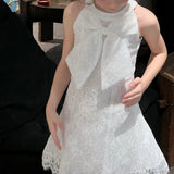 Ballet Lace Bow Dress