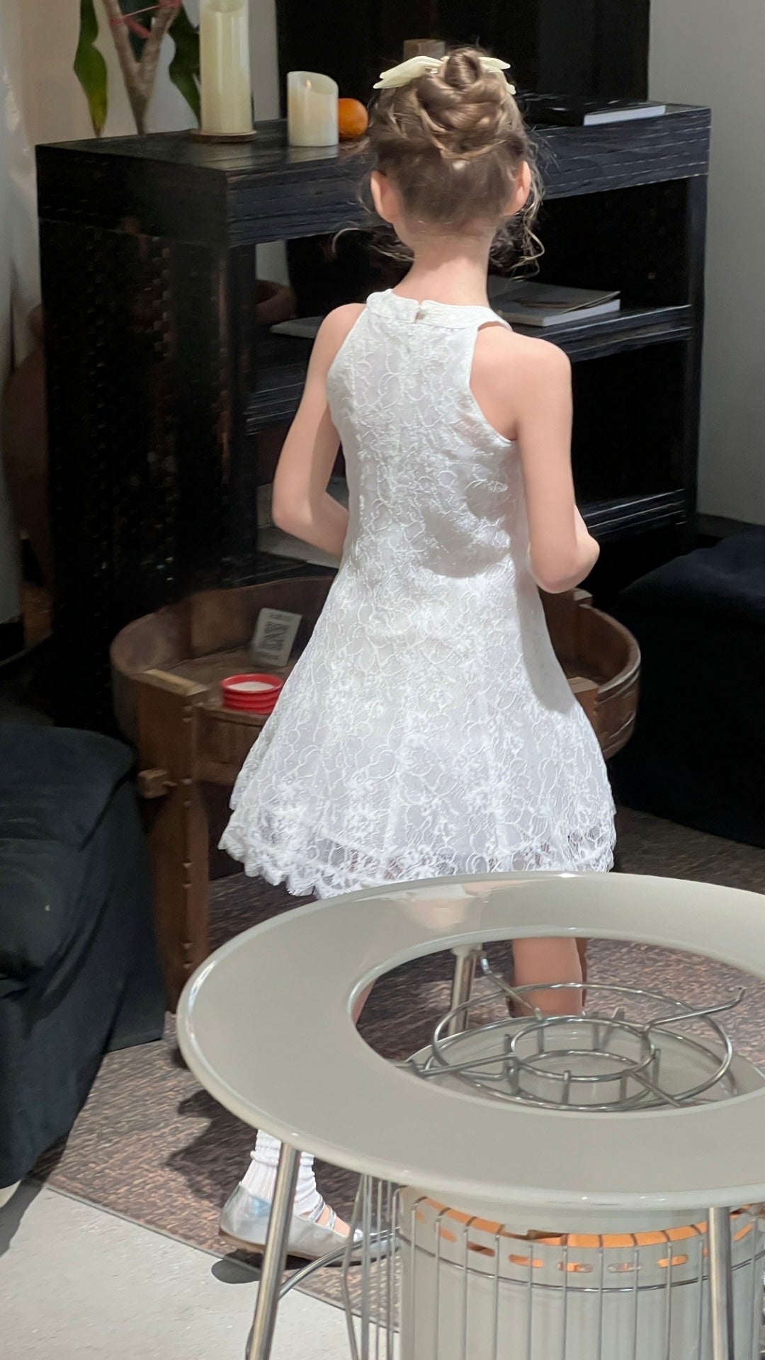 Ballet Lace Bow Dress