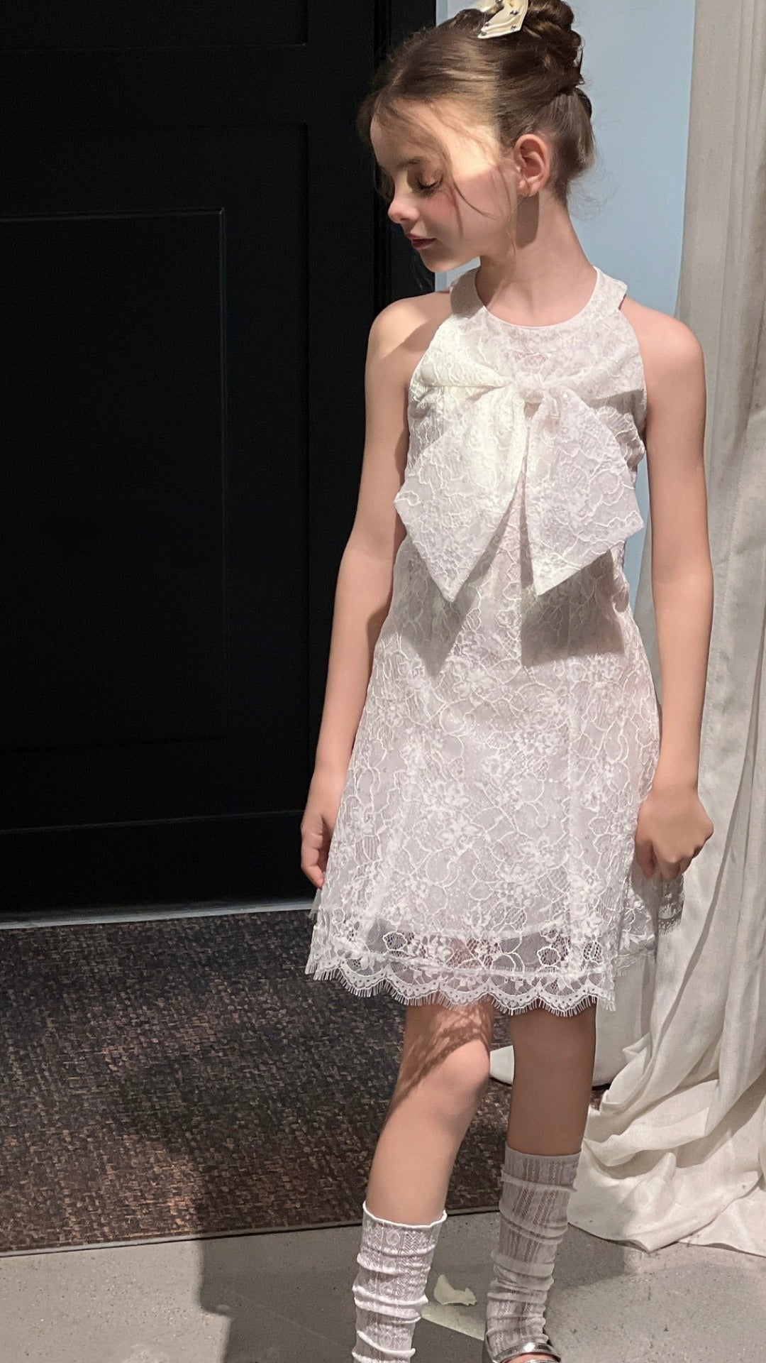 Ballet Lace Bow Dress