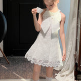 Ballet Lace Bow Dress
