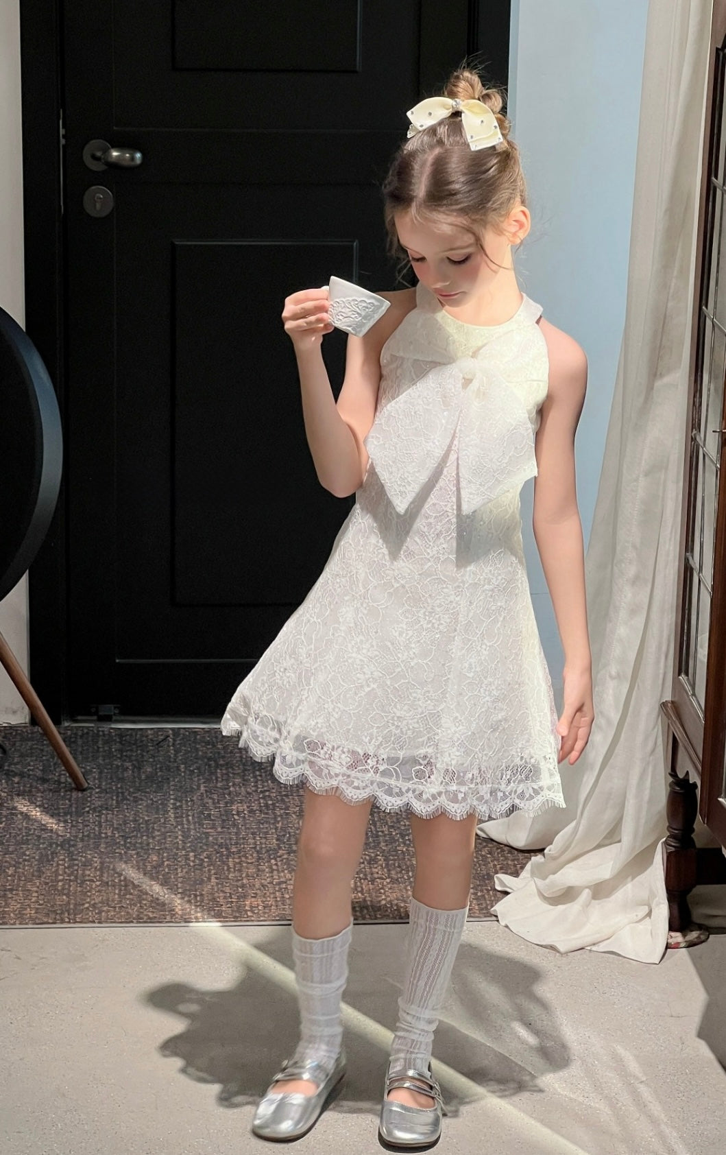 Ballet Lace Bow Dress