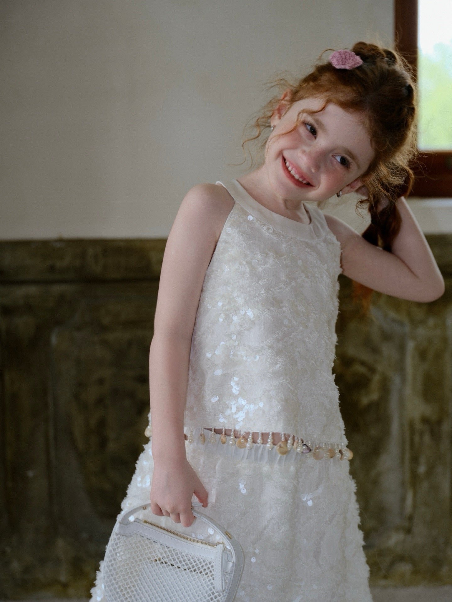 Seaside Pearl Shell Top