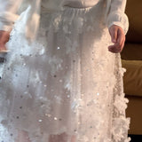 Petal Drift Tulle Skirt