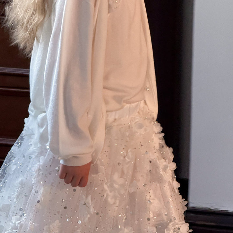 Petal Drift Tulle Skirt