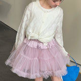 Pearl Petals Knit Cardigan