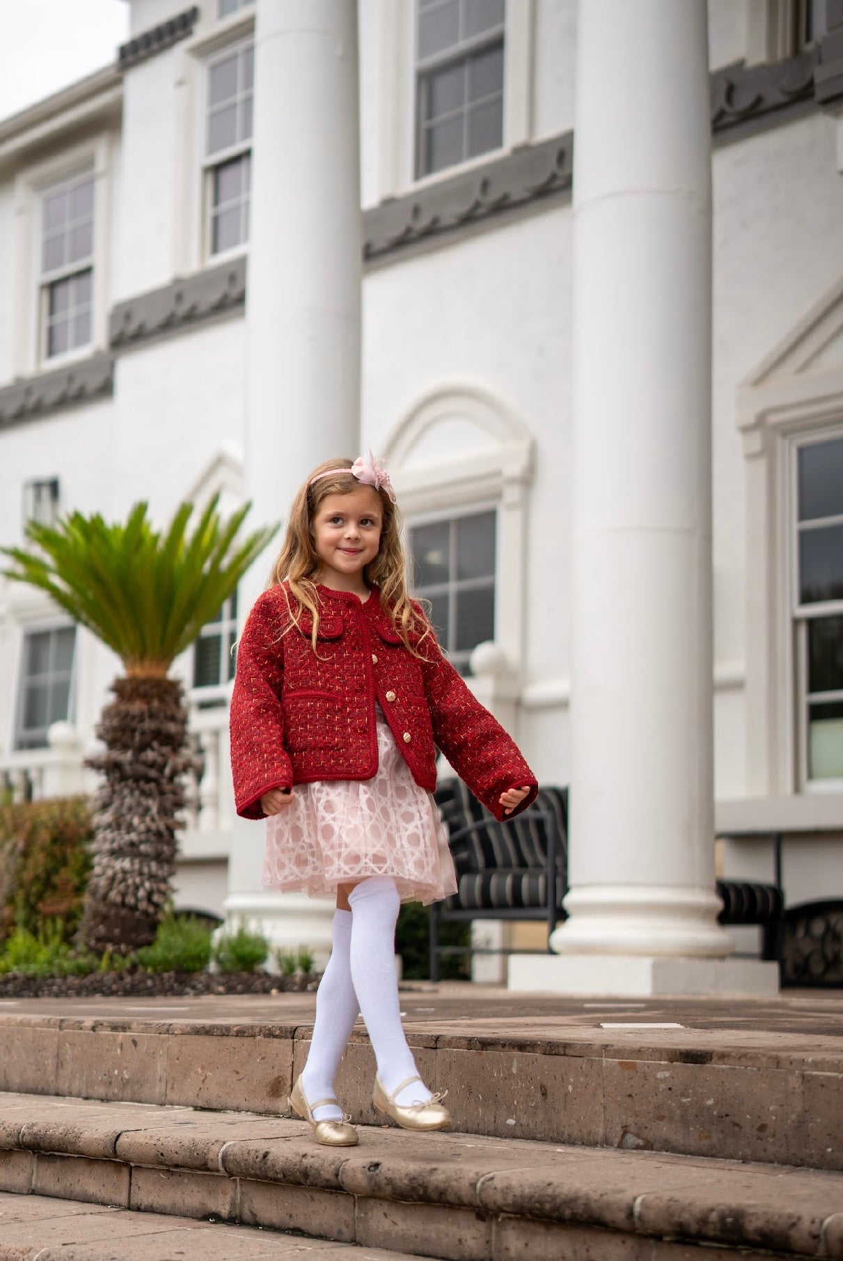 The Ruby Maison Tweed Quilted Jacket