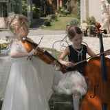 Noir Pearl Tulle Dress