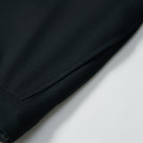 Close-up of the leg and pocket area of KIKI and JOJO Noir Bloom Suit Pants for boys, featuring a straight-leg cut in black—perfect for formal occasions.