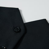 Noir Bloom Suit Vest