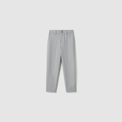 Silver Bloom Suit Pants