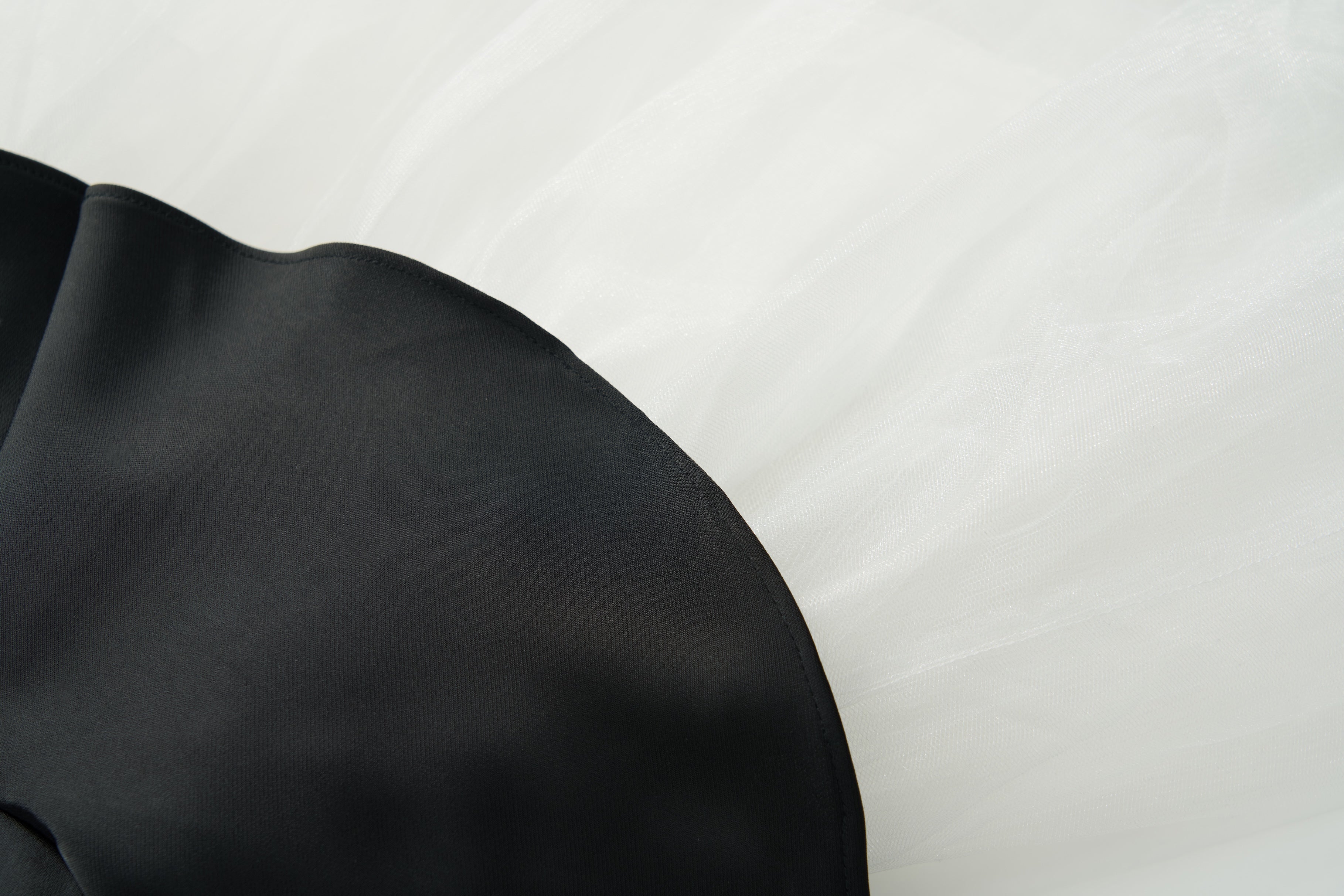 Noir Pearl Tulle Dress