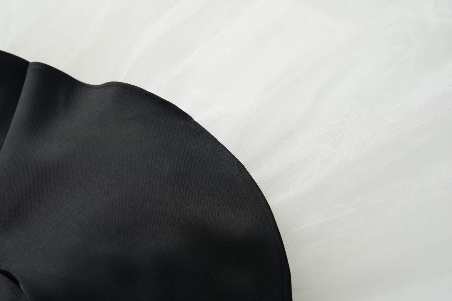 Noir Pearl Tulle Dress