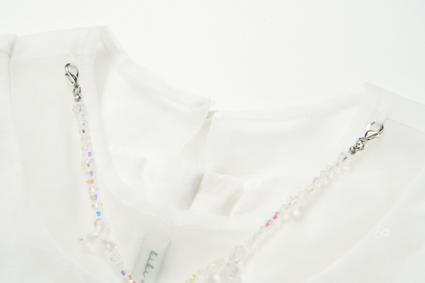 Petal Cascade Puff Tulle Dress