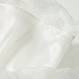 Petal Cascade Puff Tulle Dress