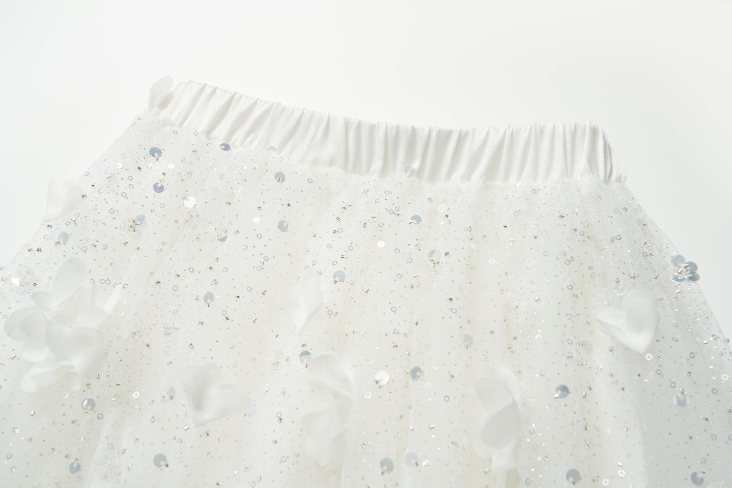 Petal Drift Tulle Skirt