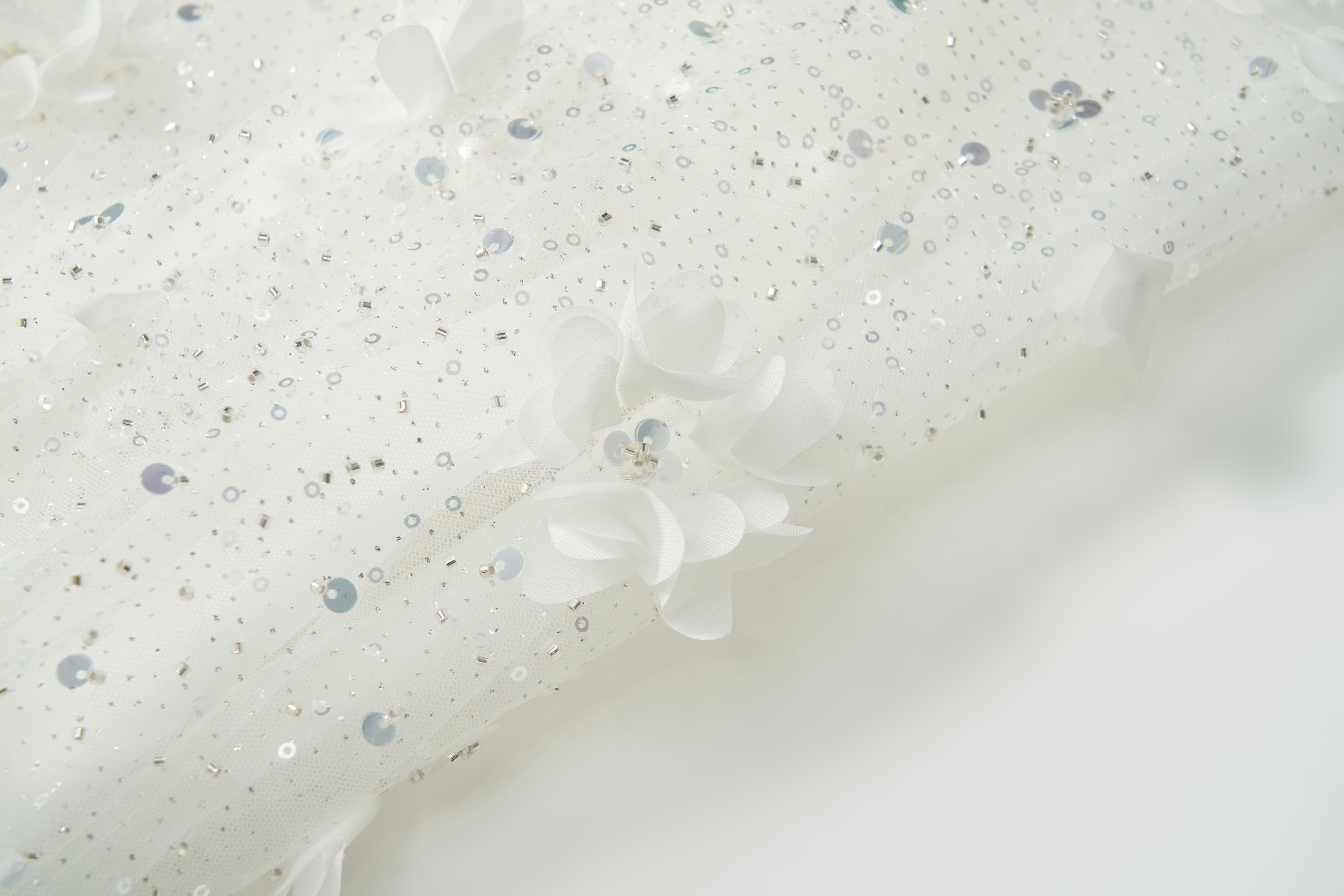 Petal Drift Tulle Skirt