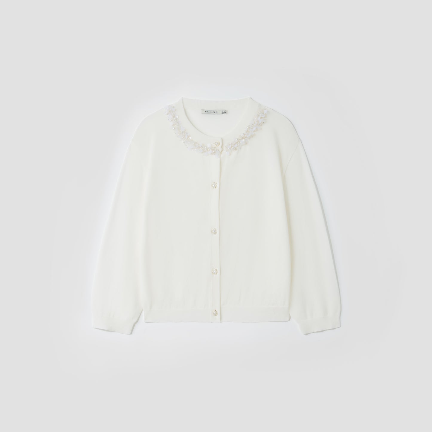 Cloud Blossom Lyocell Knit Cardigan