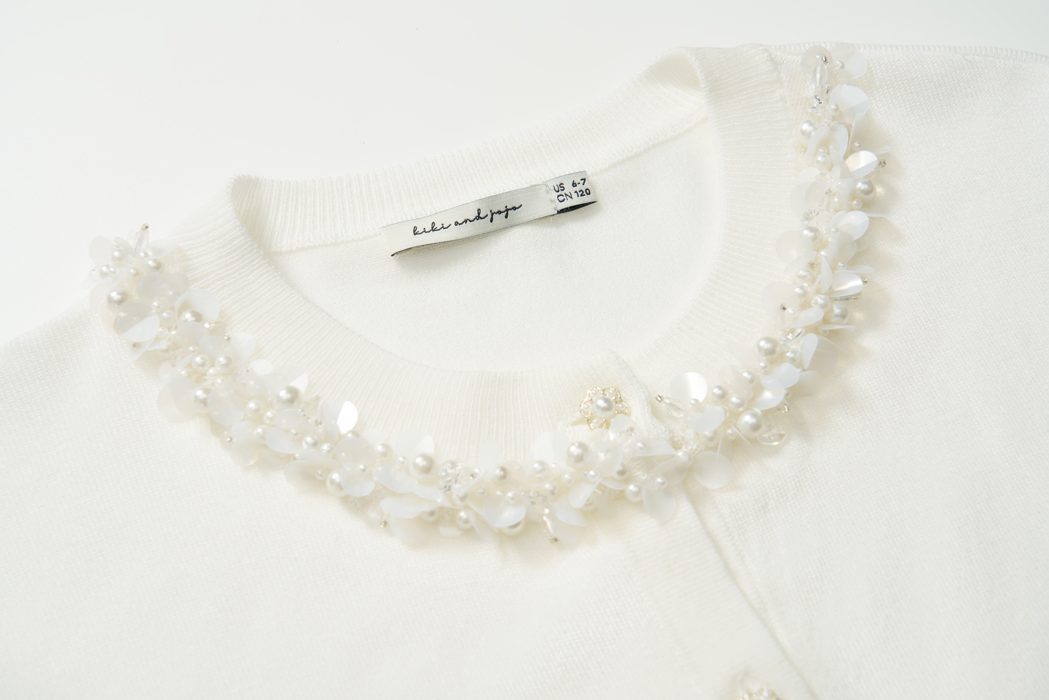 Cloud Blossom Lyocell Knit Cardigan