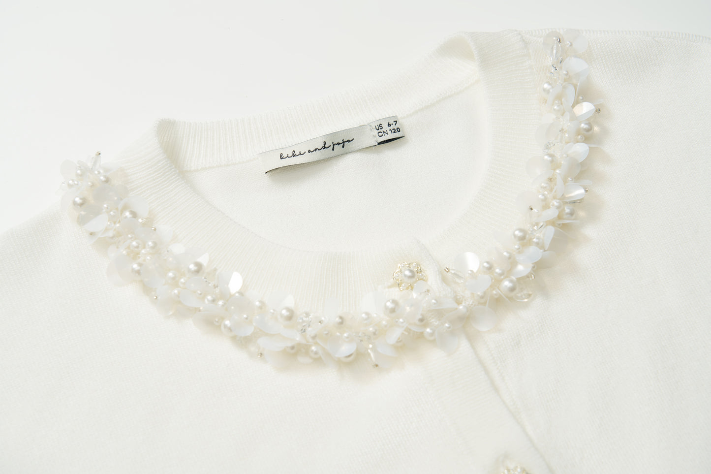 Cloud Blossom Lyocell Knit Cardigan