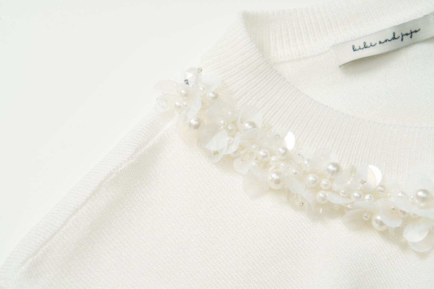 Cloud Blossom Lyocell Knit Cardigan