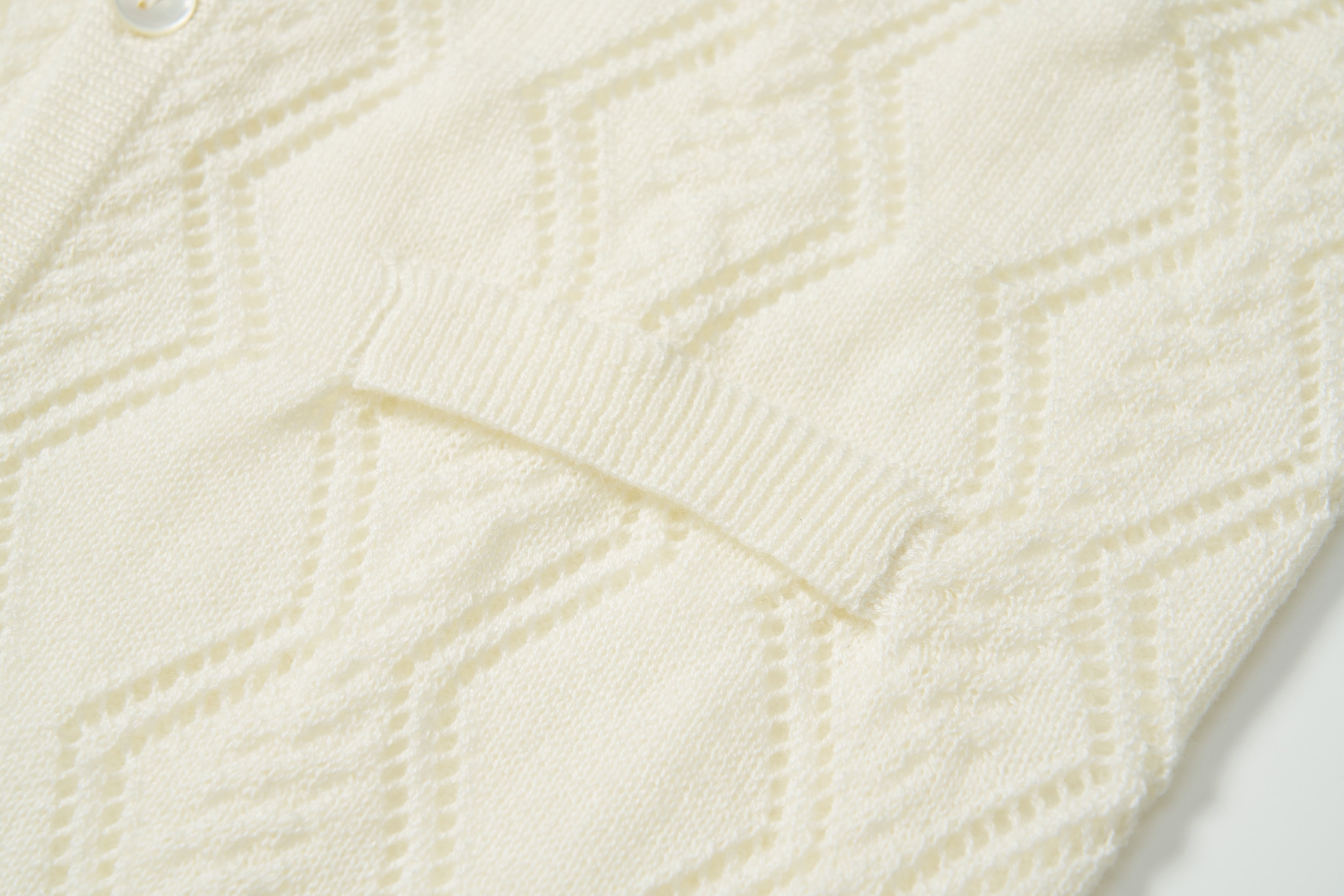 Pearl Petals Knit Cardigan