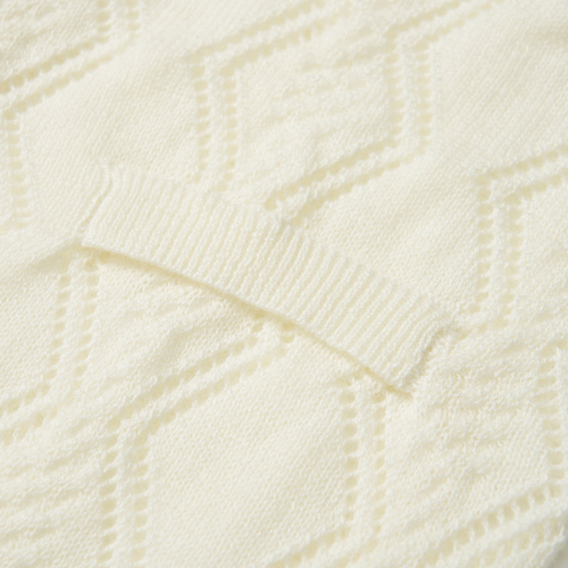 Pearl Petals Knit Cardigan