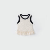 Petal Glimmer Sleeveless Top