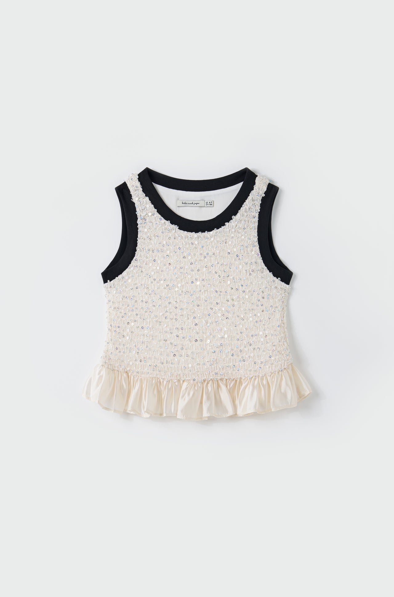 Petal Glimmer Sleeveless Top