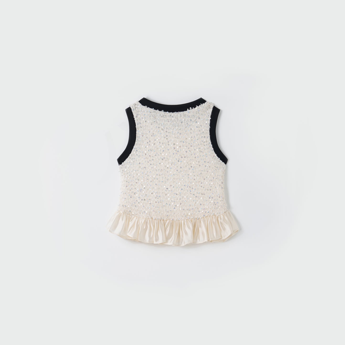Petal Glimmer Sleeveless Top