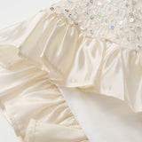 Petal Glimmer Sleeveless Top