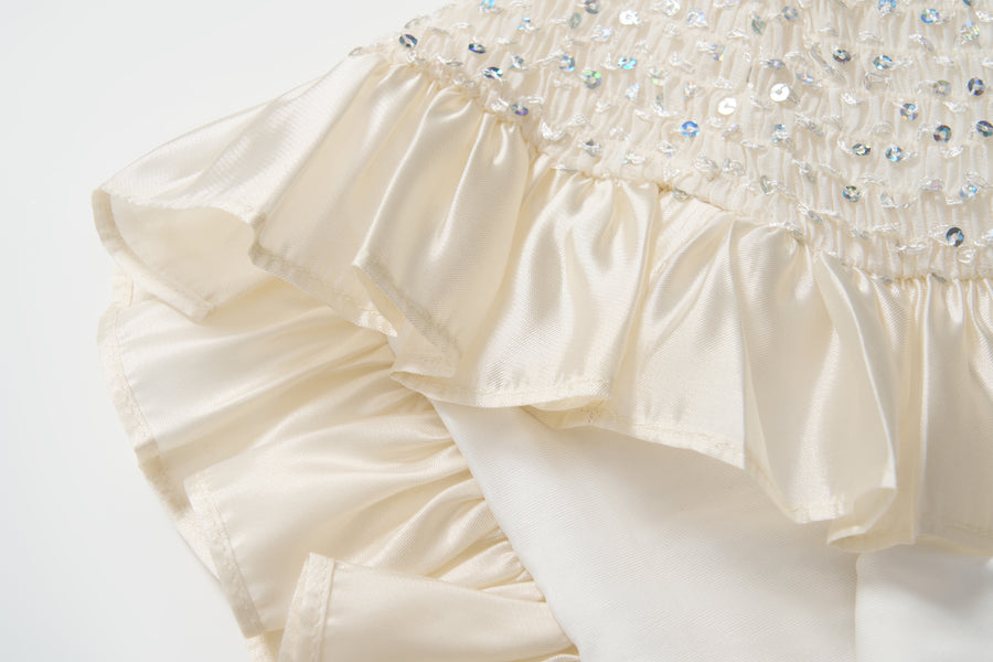 Petal Glimmer Sleeveless Top