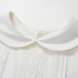 Petal Collar Lace Blouse