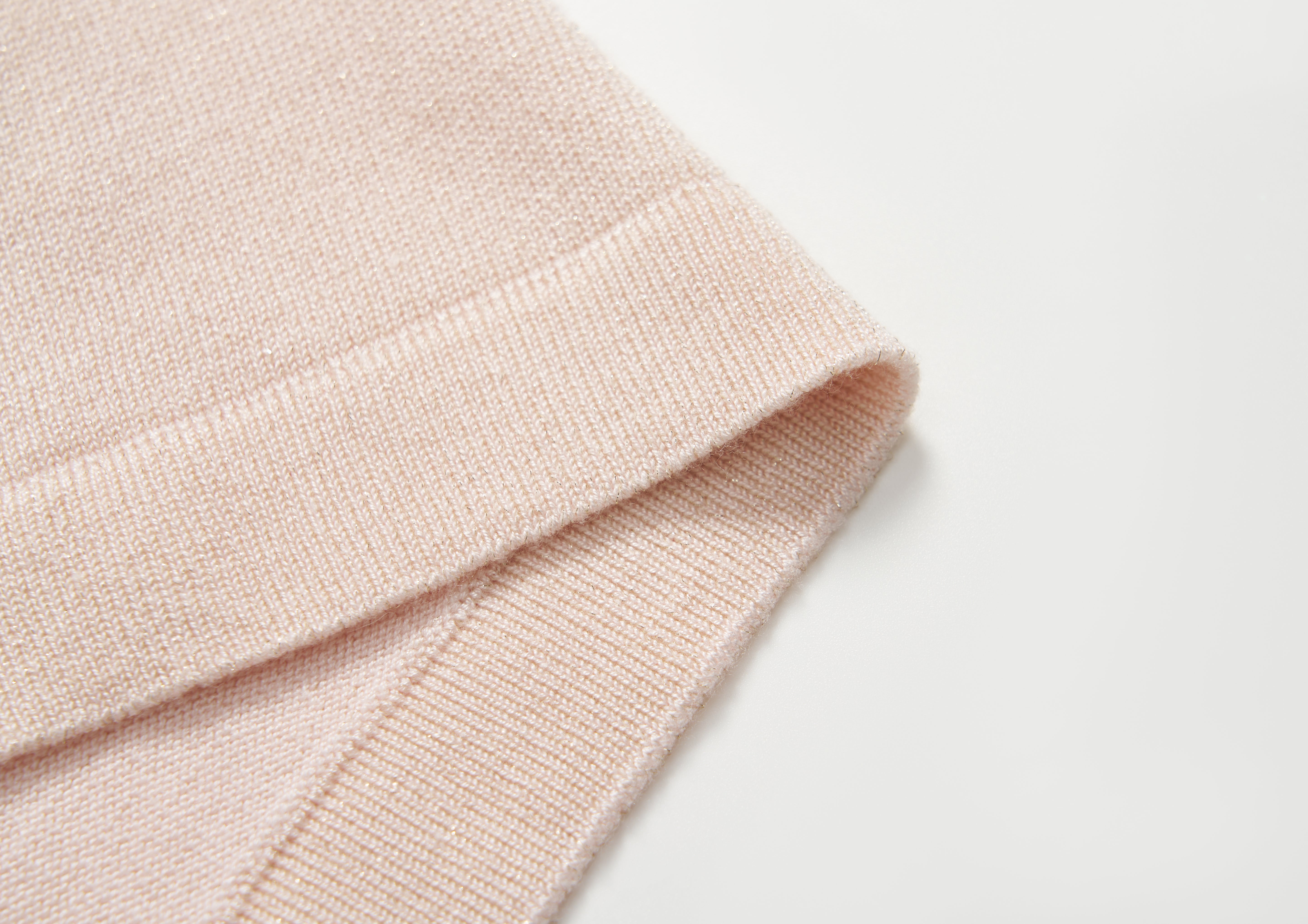 Blush Petal Pearl Knit Cardigan