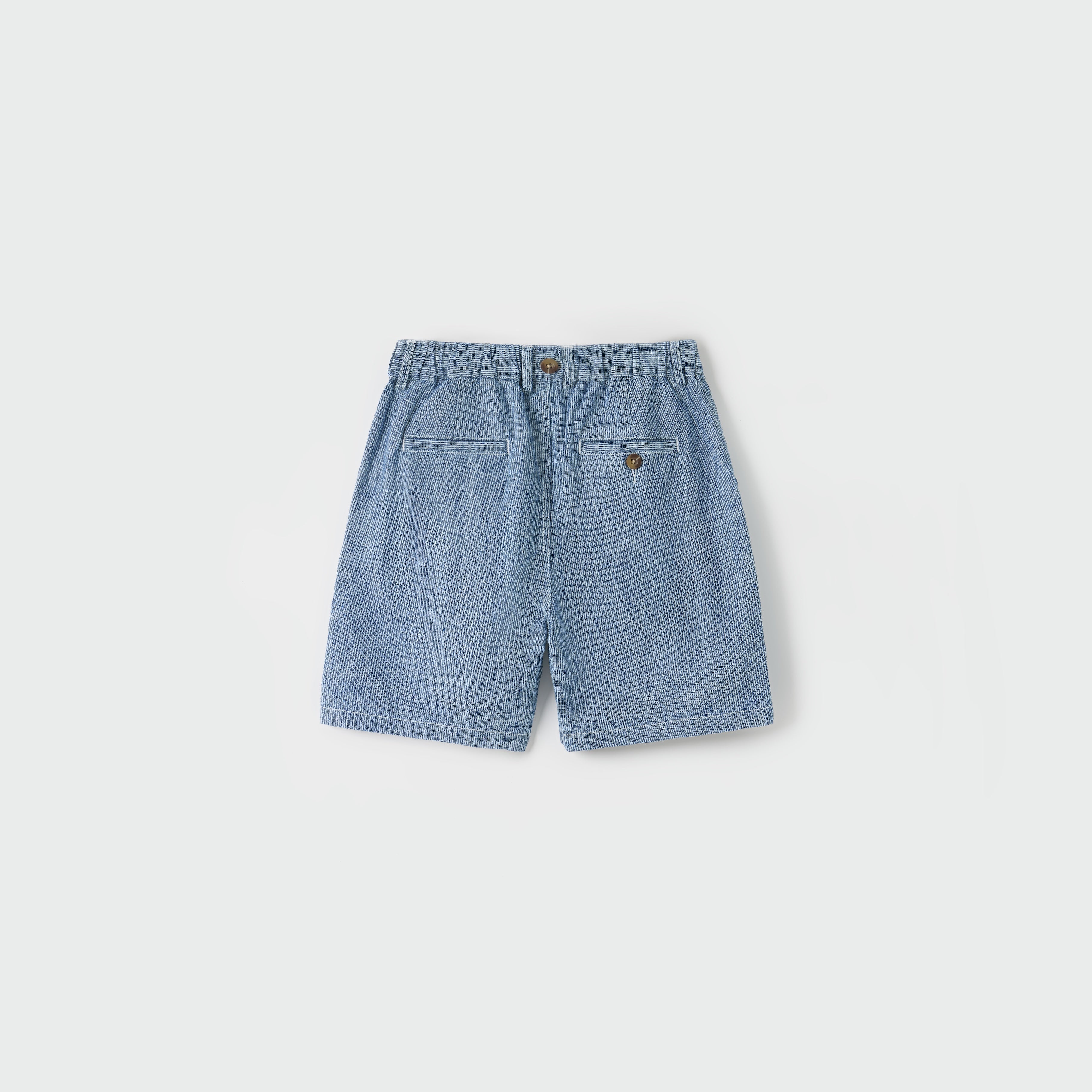 Riviera Linen Cotton Shorts with Suspenders
