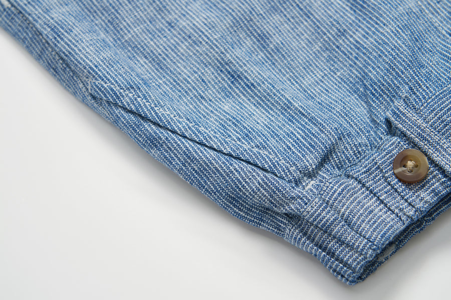 Riviera Linen Cotton Shorts with Suspenders