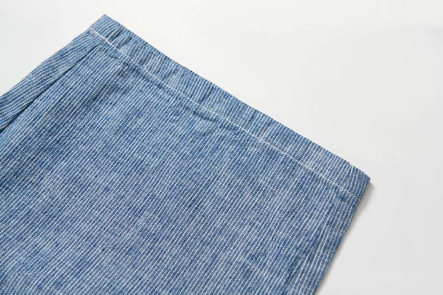 Riviera Linen Cotton Shorts with Suspenders