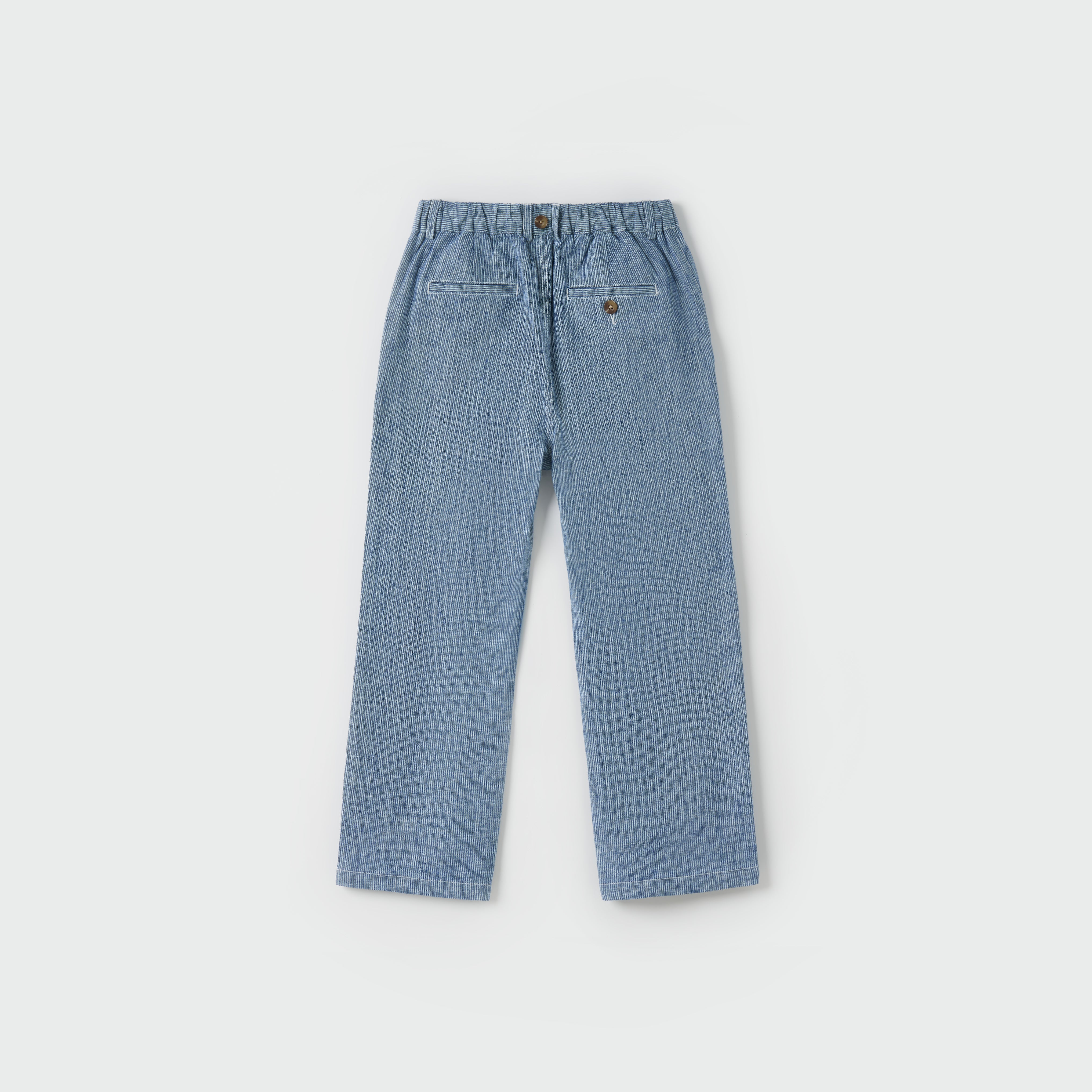 Riviera Linen Cotton Pants with Suspenders