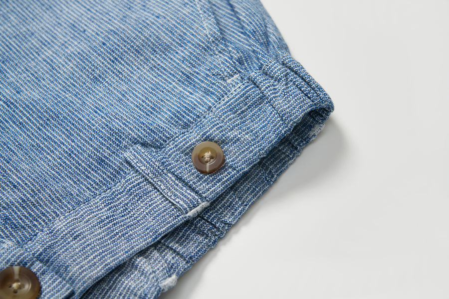 Riviera Linen Cotton Pants with Suspenders