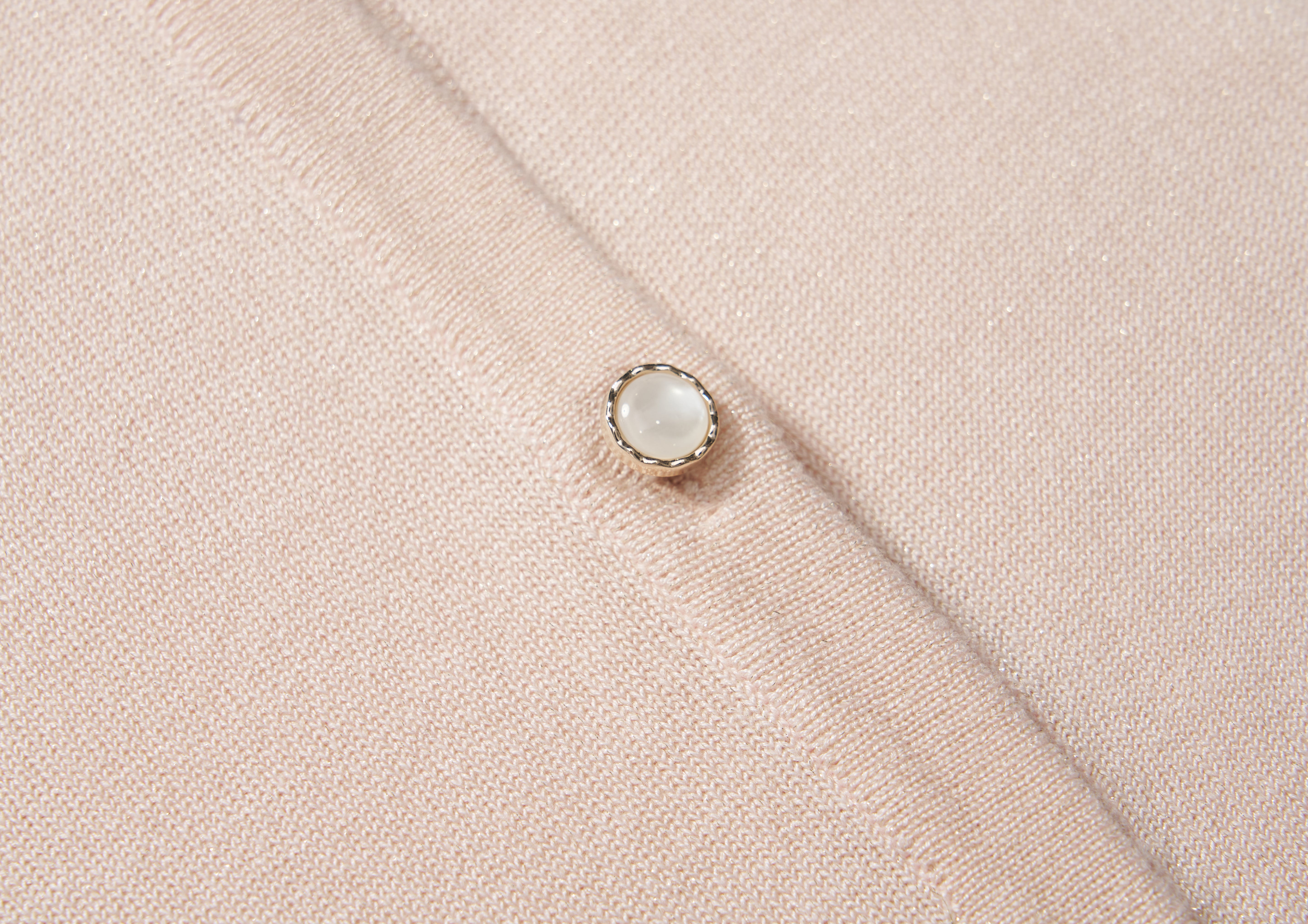 Blush Petal Bloom Knit Cardigan