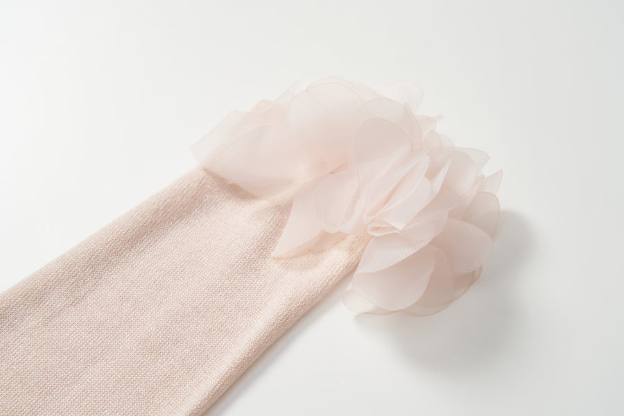 Blush Petal Bloom Knit Cardigan