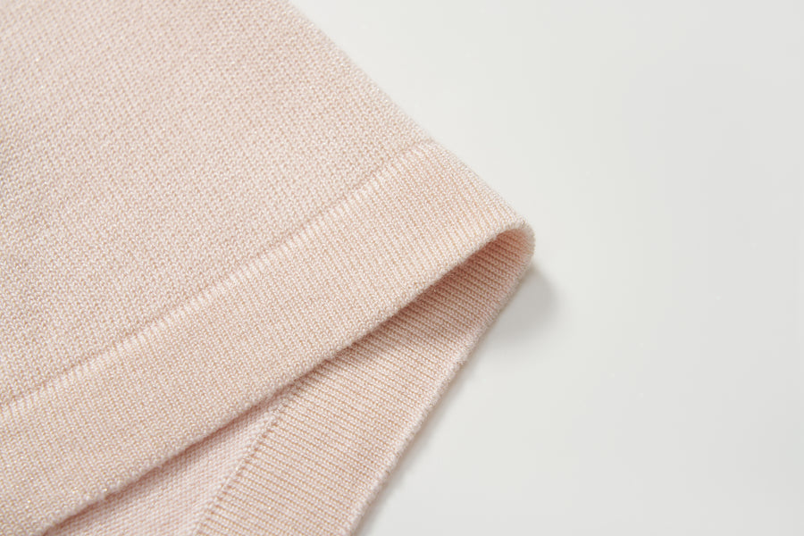 Blush Petal Bloom Knit Cardigan
